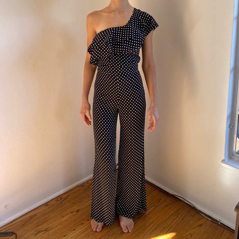 Flynn Skye Polka Dot Ruffle Two Piece Set